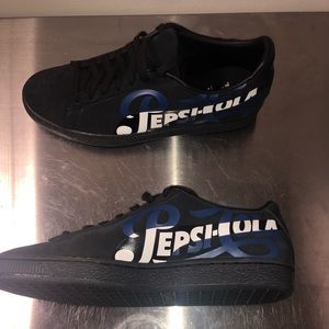 Limited edition Puma x Pepsi suede